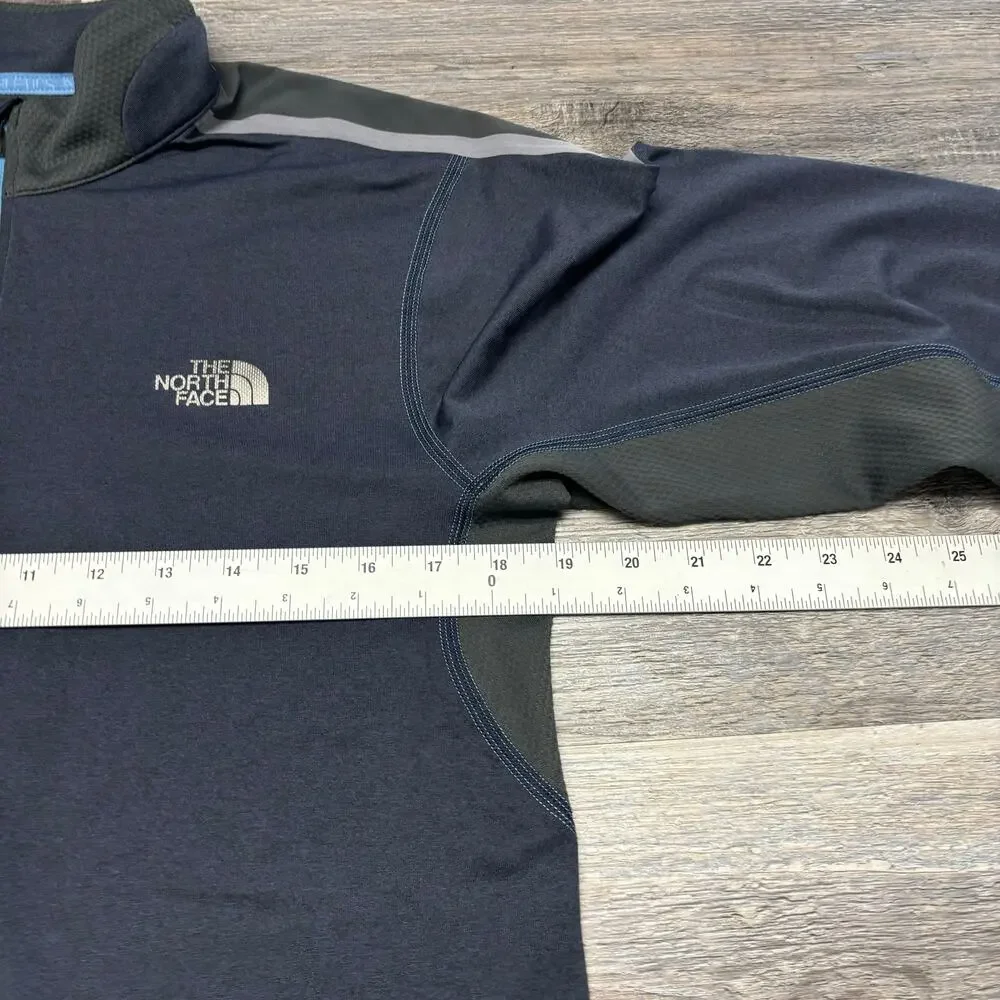 The‎ North Face Flash Dry XD Blue Mens S Mountain Athletics Thermal Pullover Top